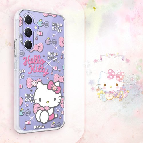 apbs 雅品仕 水晶彩鑽手機殼 Samsung Galaxy A55/A54/A53/A35 輕薄軍規防摔水晶殼-凱蒂粉幸運