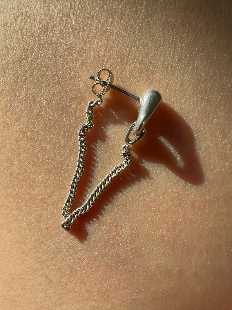 Silver Earrings & Clip-ons Silver - mormormor, Cell Earring