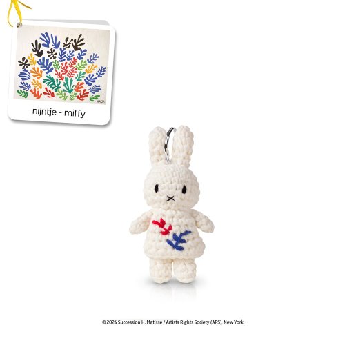 橘荷屋 x Miffy Just Dutch | Miffy 米飛兔 手工編織 馬諦斯 鑰匙圈 吊飾 掛飾