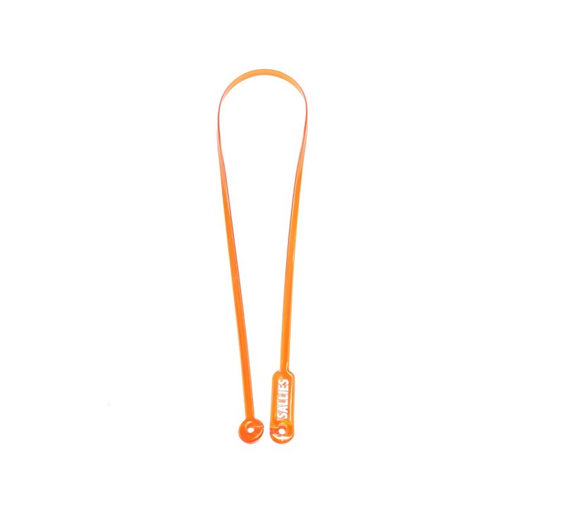 Sallies Mask Sling see-through super lightweight mask lanyard (fluorescent orange) - เชือก/สายคล้อง - วัสดุอื่นๆ สีส้ม