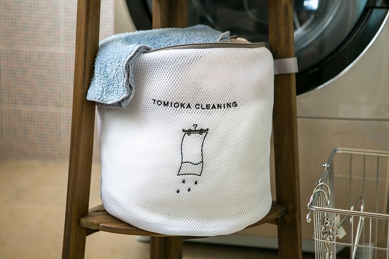TOMIOKA CLEANING Laundry Bag-Large tube imported from Japan for home life - Laundry Detergent - Polyester 