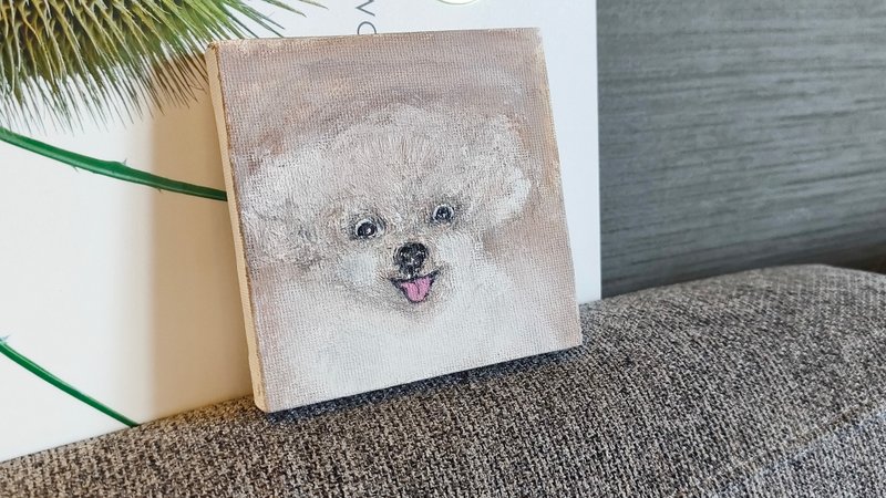 寵物畫 - 海報/掛畫/掛布 - 棉．麻 白色