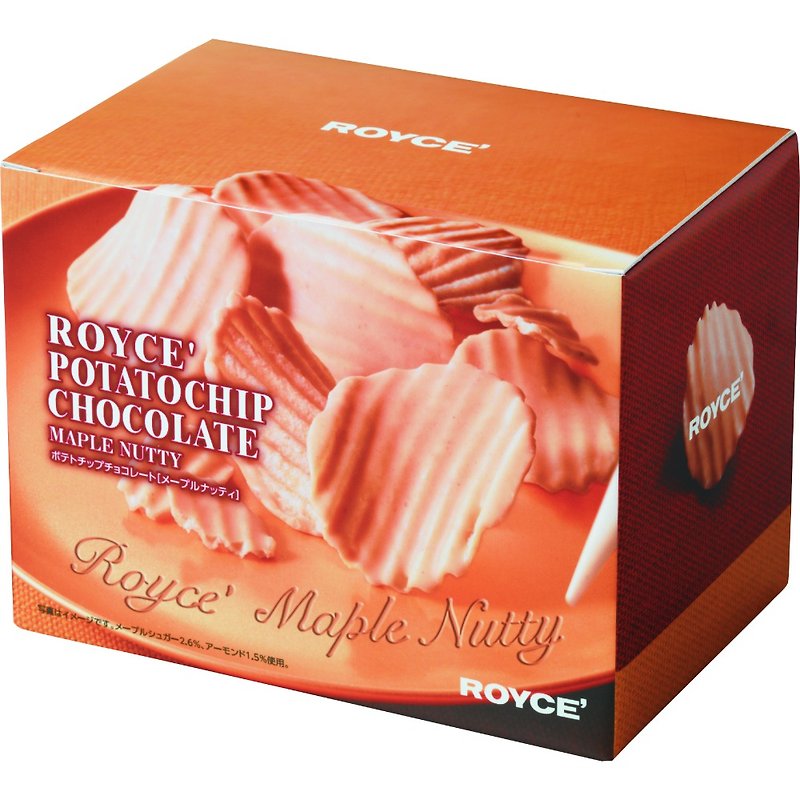 ROYCE' Potato Chips Chocolate Maple Nuts - Snacks - Fresh Ingredients 
