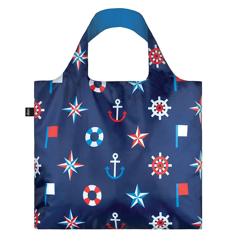 LOQI-航海 NACC - 側背包/斜孭袋 - 塑膠 藍色