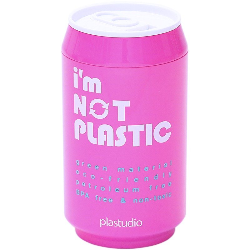 PLAStudio ECO CAN_ pink -280ml - Mugs - Other Materials Pink