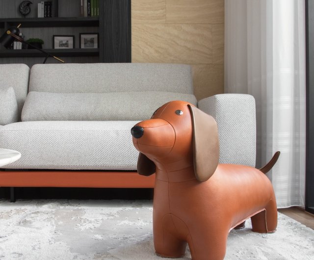 チェア＆スツール】ダックスフント テッケル レザー装飾 |新築祝いの