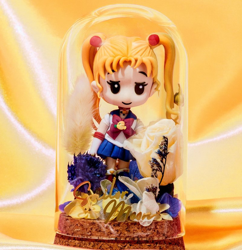 【現貨】美少女戰士迷你花樽 月野兔 - 公仔/玩偶 - 其他材質 多色