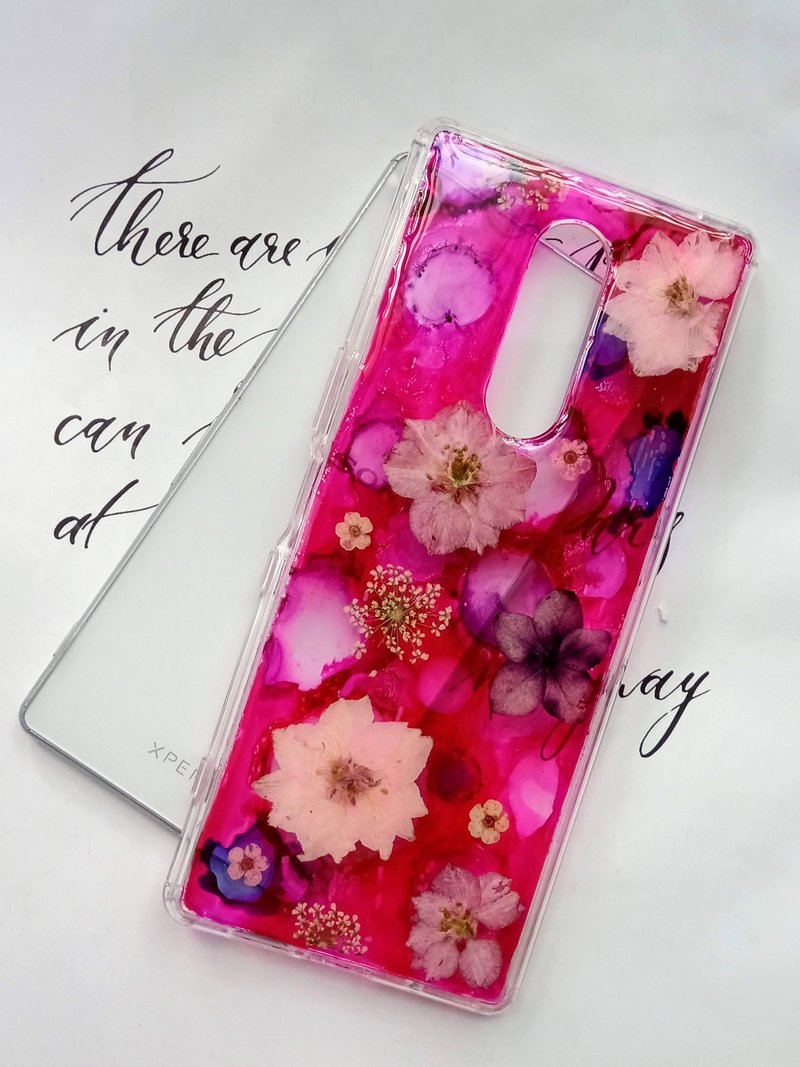 客戶專屬訂單 : 余雅雅, Sony Xperia 1 - 手機殼/手機套 - 樹脂 紫色