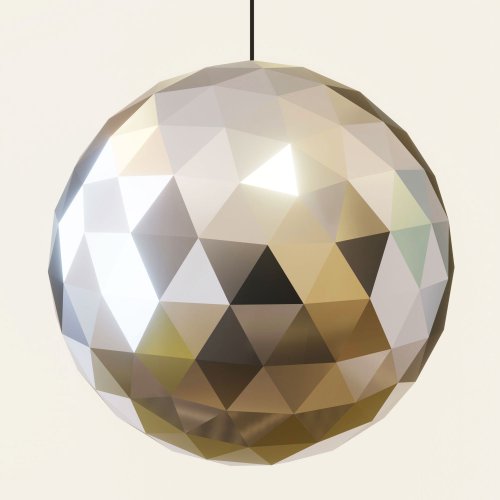 HOBBYMO DIY Disco Ball 3D Papercraft Printable PDF
