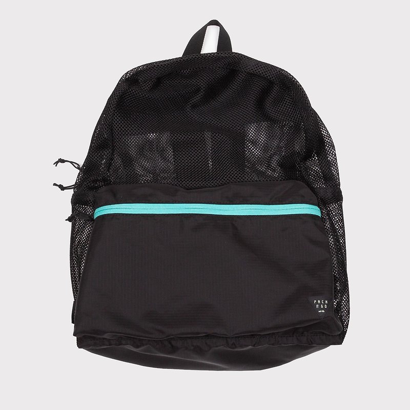 【Pack n' Go】Packable Daypack - Black (BA159) - กระเป๋าเป้สะพายหลัง - ไนลอน สีดำ