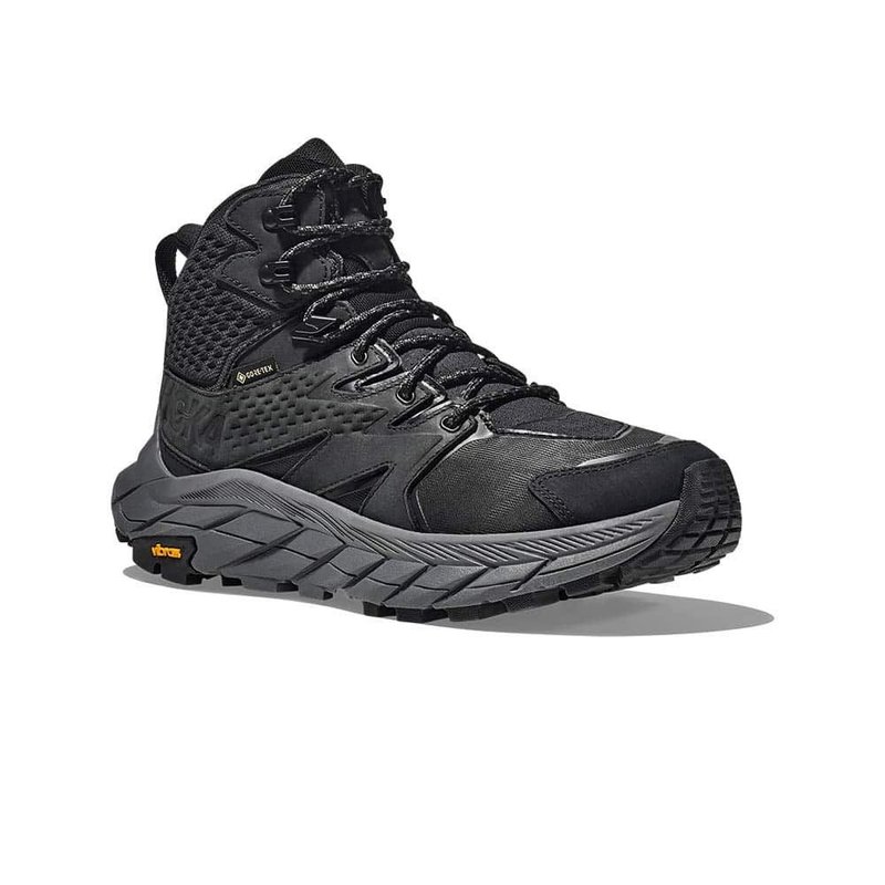 【HOKA】女 Anacapa Mid GTX 登山鞋 黑 - 女運動鞋/球鞋 - 聚酯纖維 紫色