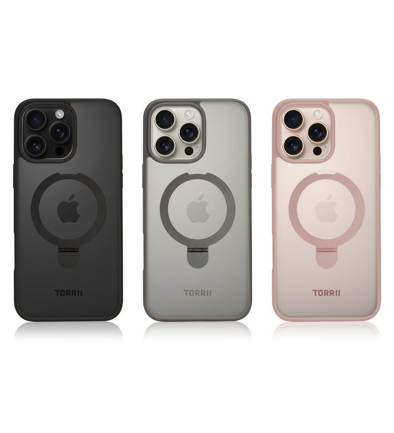 iPhone 16 Pro Max 保護套 蘋果6.9寸手機殼+金屬支架 MagSafe - 手機殼/手機套 - 其他材質 多色
