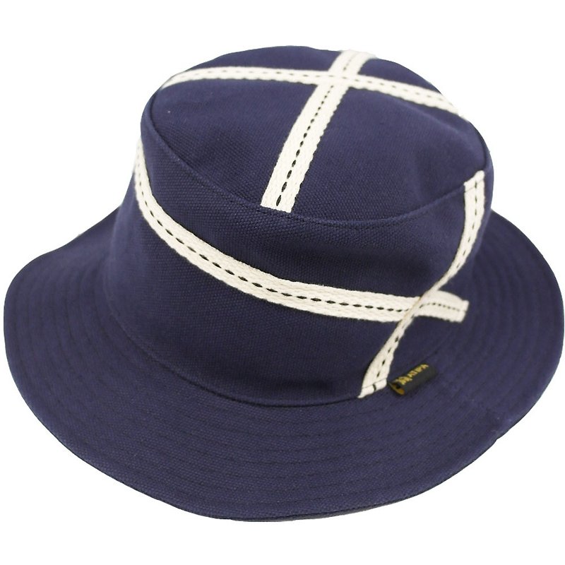 ATIAPA パナマハットスカエボラ ネイビーカラー - 帽子 - その他の素材 ブルー