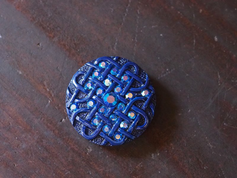 裏穴 25mm ボタン1個 - 其他 - 其他材質 藍色