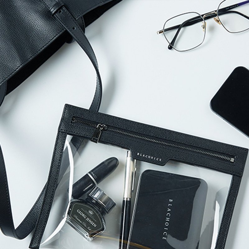 透明化妝包/文件包 - 化妝包/收納袋 - 防水材質 