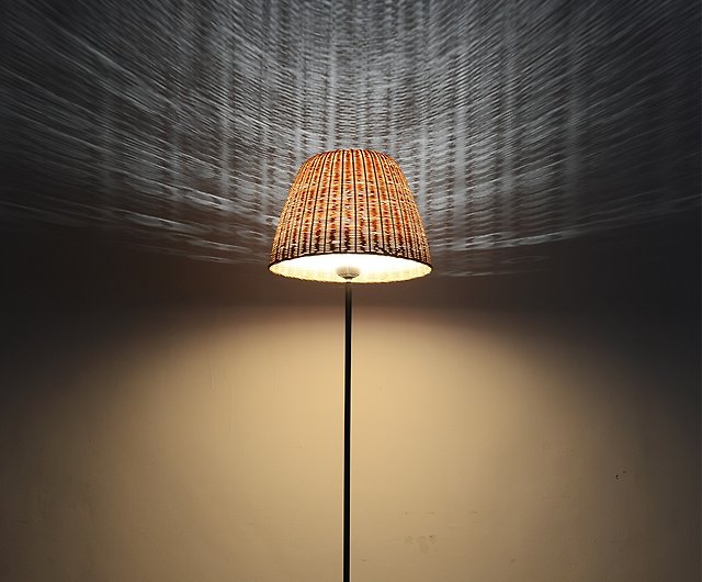 On Bamboo Floor Lamp, 3 Way Floor Lamp With Shelves In Ecuador