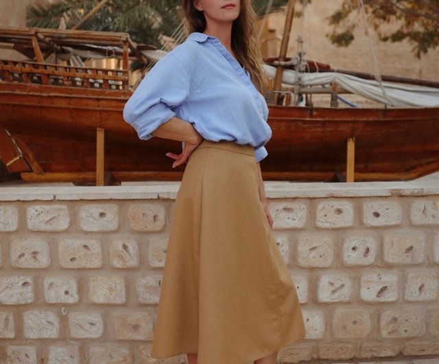 LILY BROWN embroidery フラップタイトスカート LILY BROWN（リリーブラウン）の「embroideryフラップタイト