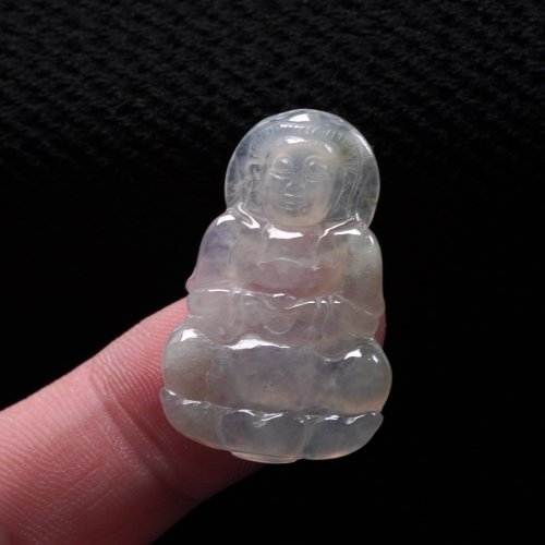 瓔珞珠寶盒 E.L.Jewelry Box 冰種翡翠觀音菩薩項鍊 | 天然緬甸玉翡翠A貨 | 送禮