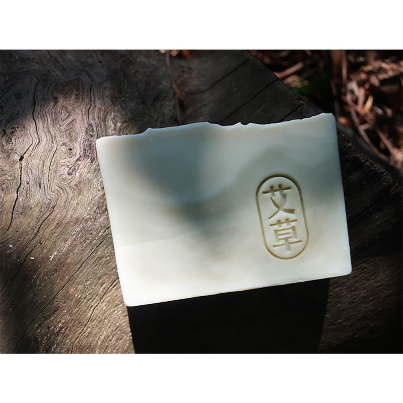 【皂章B47】艾草 字章  Soap Stamp 植物皂章 - 蠟燭/香氛/手工皂 - 壓克力 