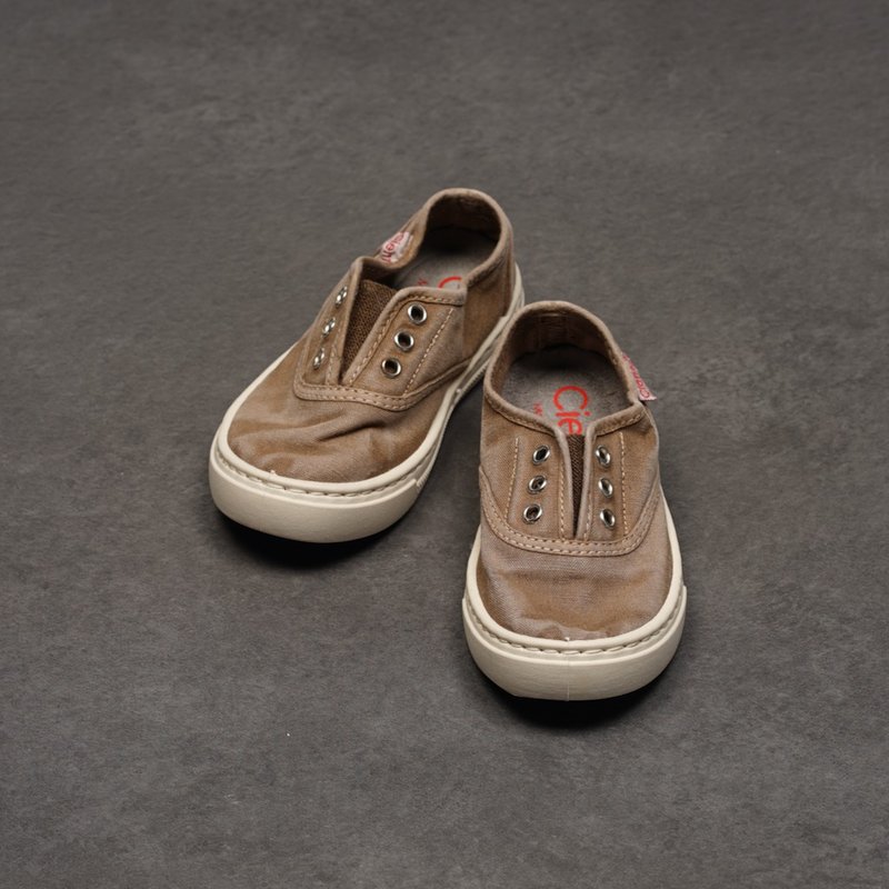 CIENTA Canvas Shoes 86777 46 - รองเท้าเด็ก - ผ้าฝ้าย/ผ้าลินิน สีกากี