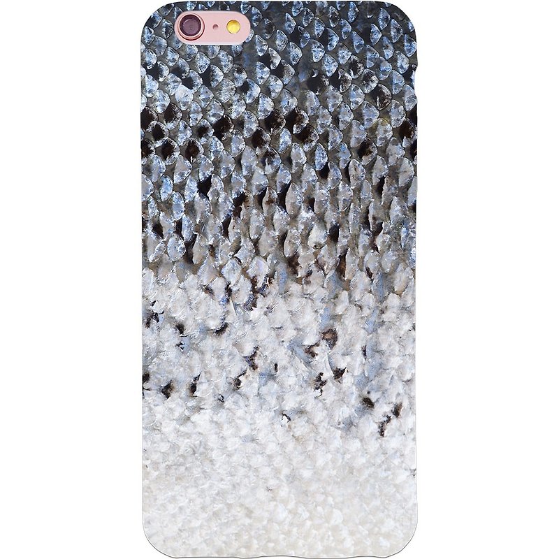 新創設計師-【魚鱗】-3D滿版硬殼《iPhone》,AF04＊ - 手機殼/手機套 - 塑膠 銀色