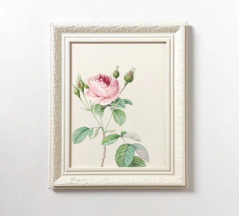 **Classic Blooms** Collection Perfect for living rooms, bedrooms, and offices. - 壁貼/牆壁裝飾 - 木頭 金色