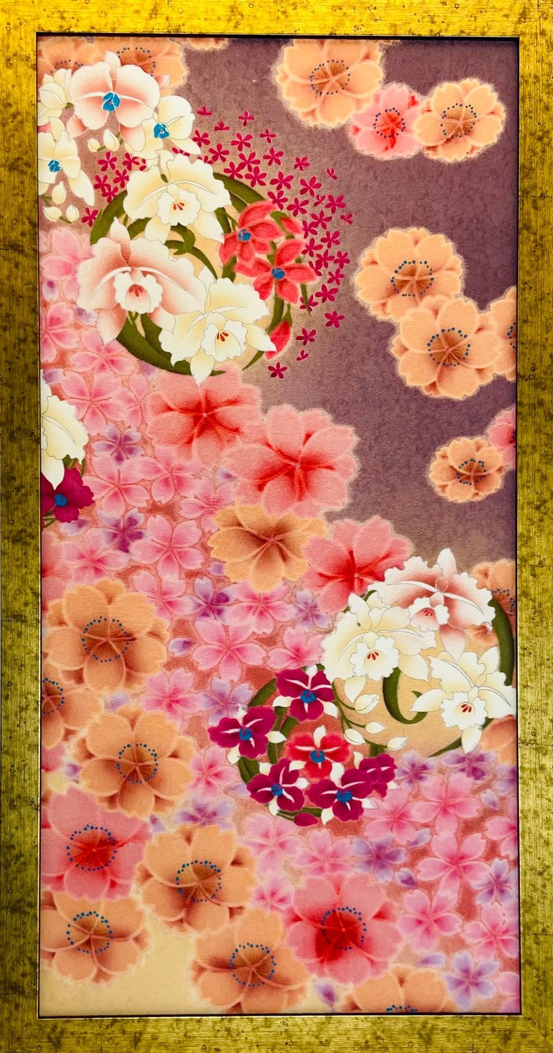 花曇り　はなぐもり - 壁貼/牆壁裝飾 - 其他材質 粉紅色