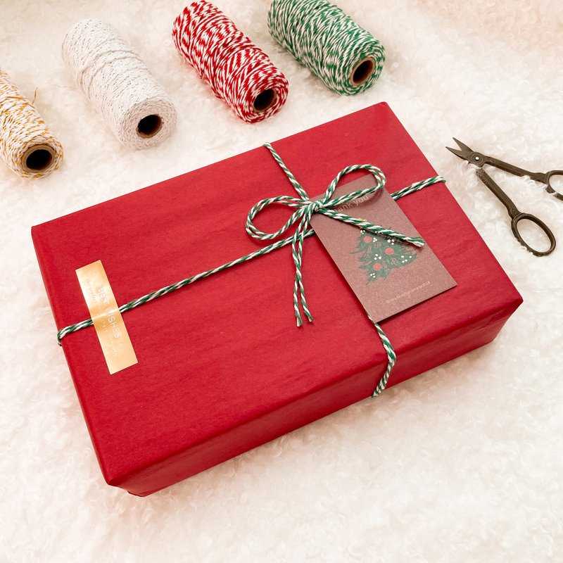 [Packing Service] Gift packaging | Christmas packaging | New Year packaging | Gift boxes - Storage & Gift Boxes - Paper Red