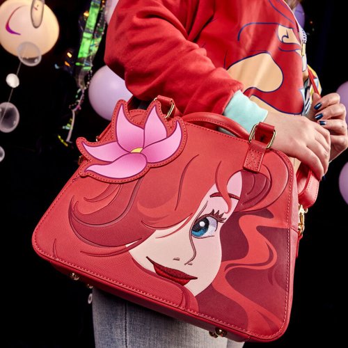 loungefly ラウンジフライ リトルマーメイド ステンドグラス EXCLUSIVE DROP: Loungefly Little Mermaid Stained Glass Mini