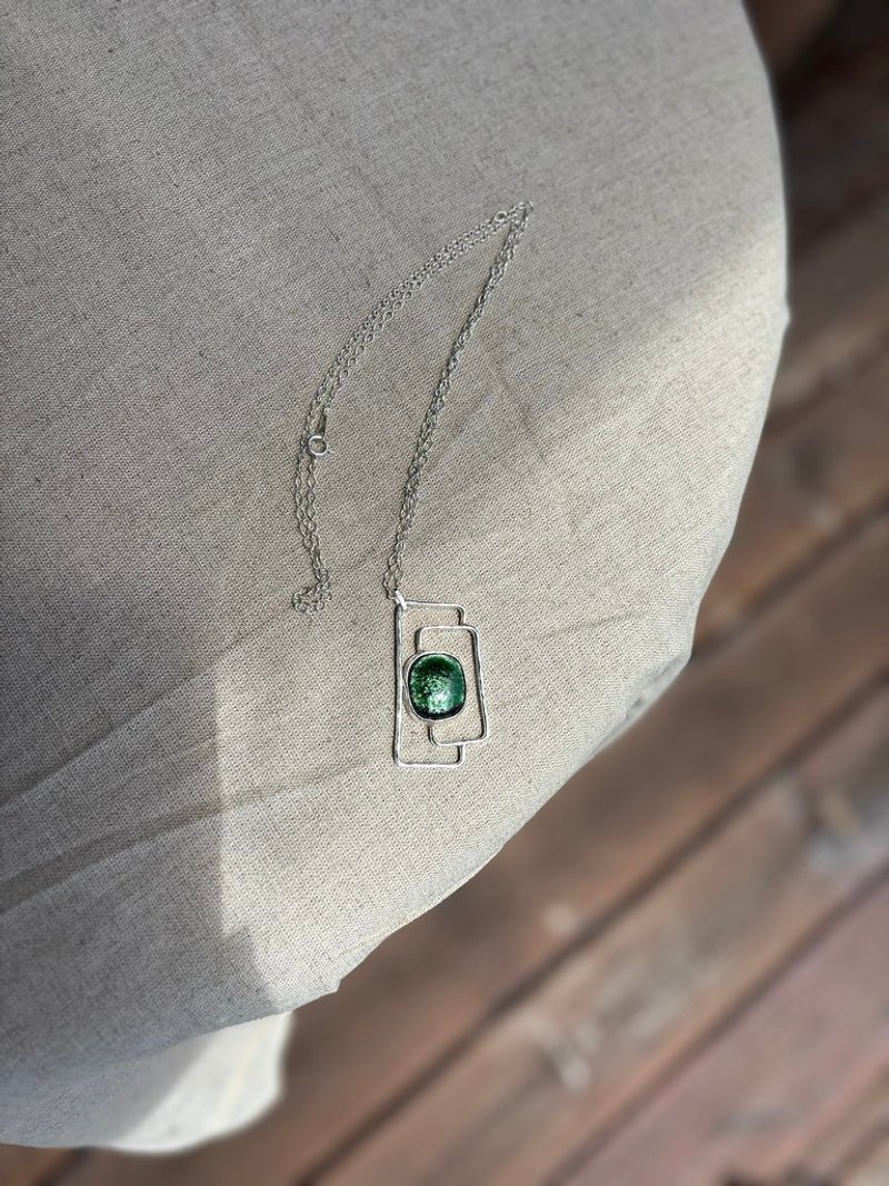 森境琉璃 手工項鍊 - 項鍊 - 純銀 