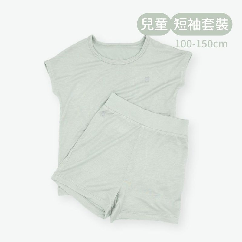 minihope輕柔感居家套裝(兒童)-薄荷 - 男/女童裝 - 其他材質 綠色