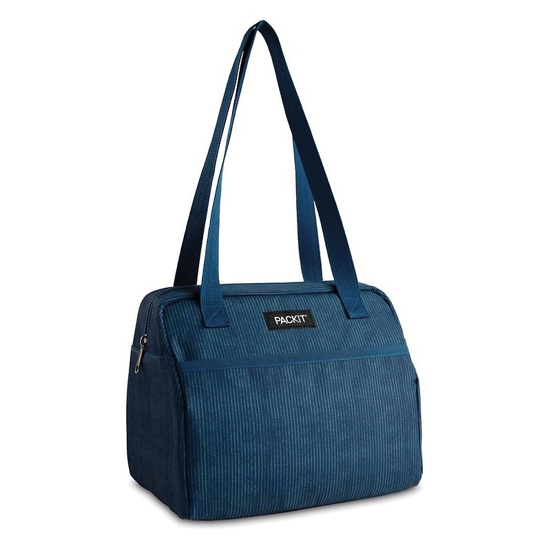 American [PACKIT] Ice Cool 5.7L Lightweight Refrigerated Shoulder Bag (Prussian Blue) - Diaper Bags - Other Materials Blue