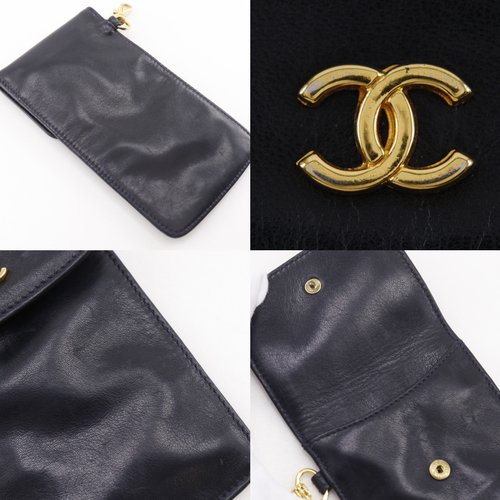 日本直送】シャネル CHANEL ココマーク ポーチ 眼鏡ケース 小物入れ