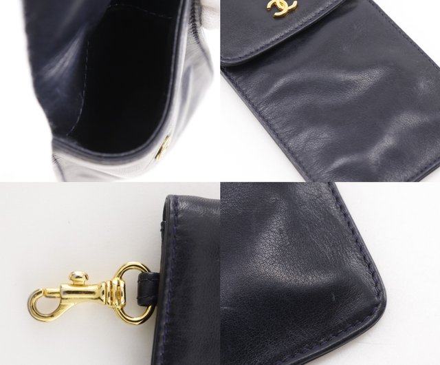 日本直送】シャネル CHANEL ココマーク ポーチ 眼鏡ケース 小物入れ