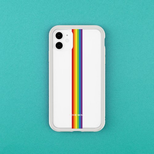 犀牛盾RHINOSHIELD Mod NX邊框背蓋手機殼∣獨家設計-Love wins all the same iPhone
