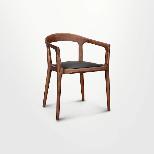 D3原木家居 Itoshi 北美梣木扶手椅 餐椅 閱讀椅 實木椅