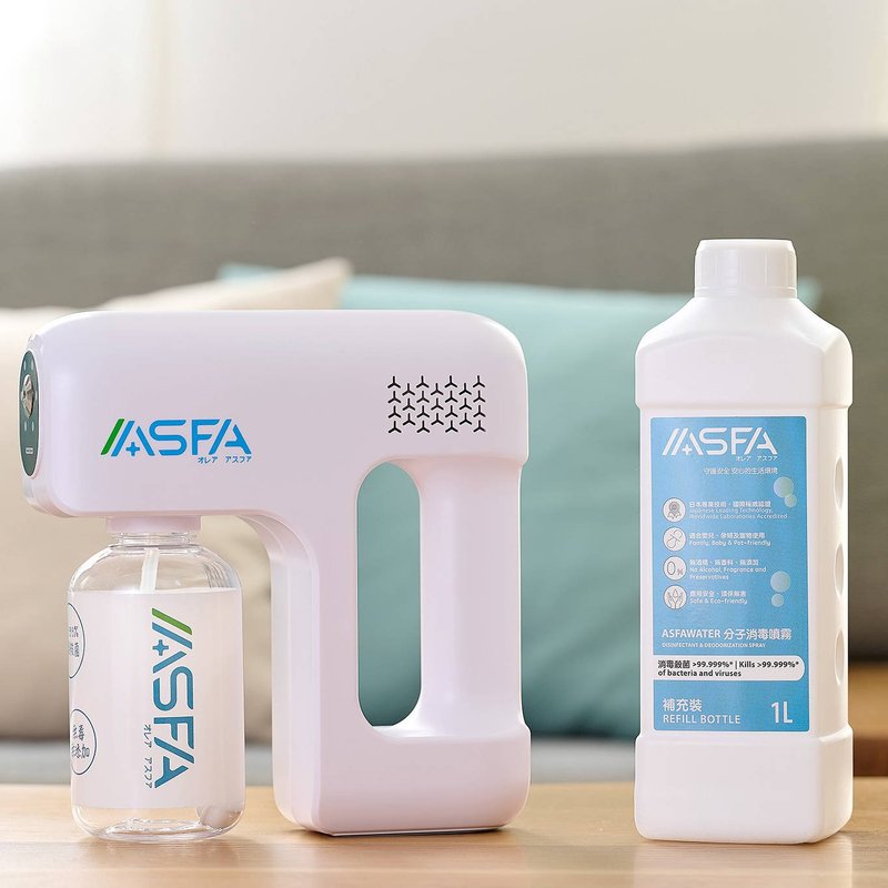 ASFA - Cordless Electric High Pressure Spray Gun + 1L Refill - อื่นๆ - วัสดุอื่นๆ ขาว