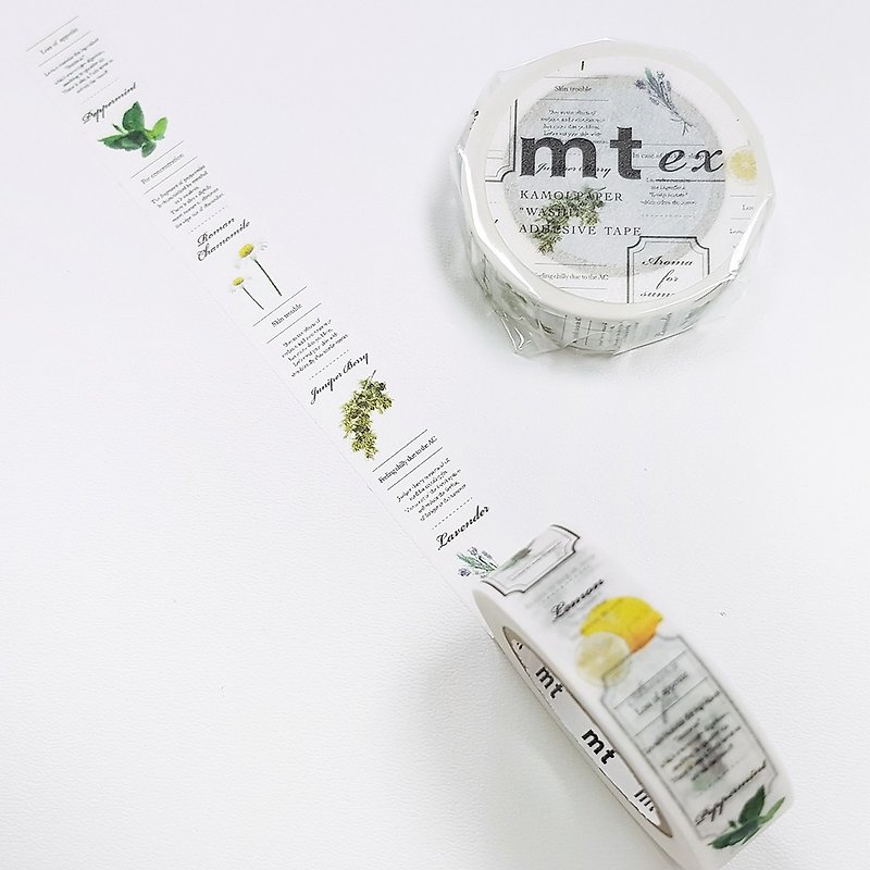 mt ex Masking Tape 【Aroma (MTEX1P147)】2018 summer - Washi Tape - Paper White