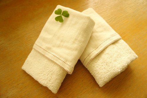 WILDGREEN 冶綠有機棉 【有機棉】 紗布小毛巾(童巾)