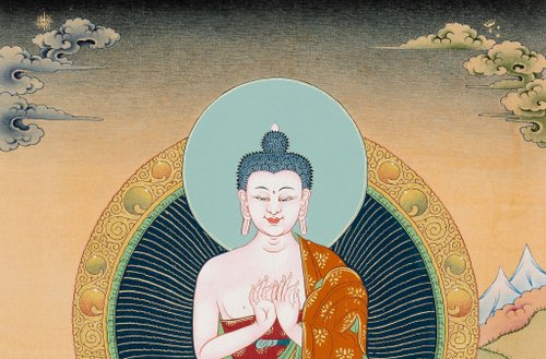 仏像 絵画 人物画 如来 菩薩 壁掛 アート インテリア Amazon.co.jp: 中川学 阿弥陀如来 ジクレー 版画 人物画 仏画 仏