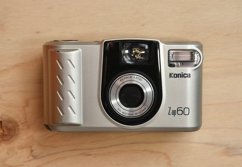 [Classic Antique] Konica Z-up60 35-60mm Konica automatic zoom point-and-shoot camera - กล้อง - วัสดุอื่นๆ 