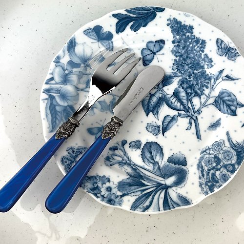 Portmeirion 英國Portmeirion Botanic Blue淡雅植物藍系列-16cm餐盤(6吋)