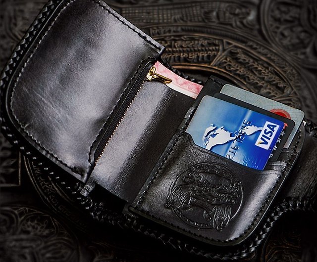G LANCELOT Paris Blue Crocodile Leather Billfold Card Holder Wallet –  SARTORIALE