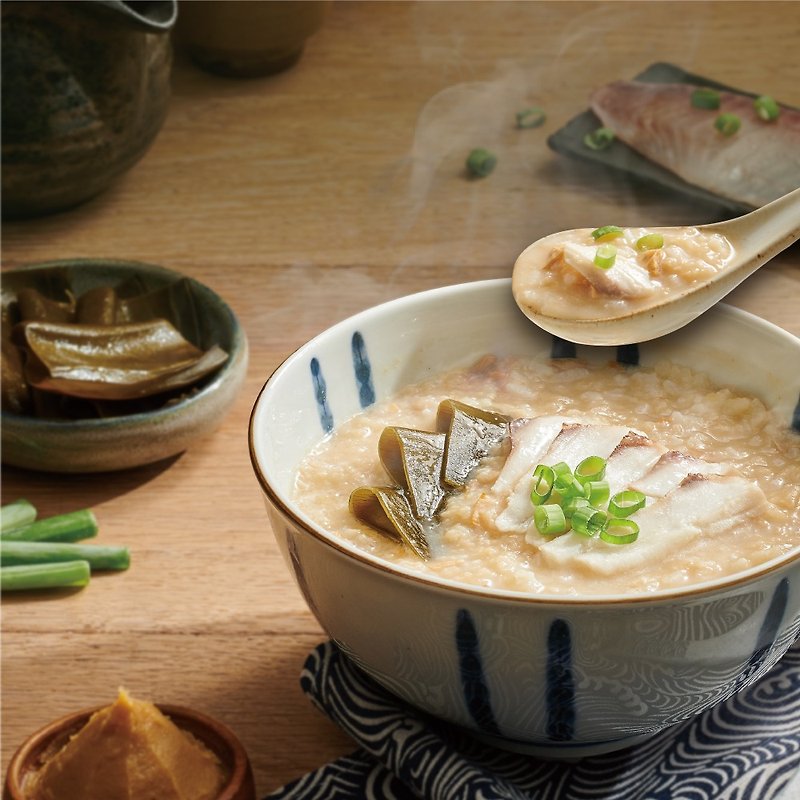 Low calorie and low sodium | Fanyou Gold Miso Sea Bream Porridge (300g*2 packs)/box - Mixes & Ready Meals - Fresh Ingredients 