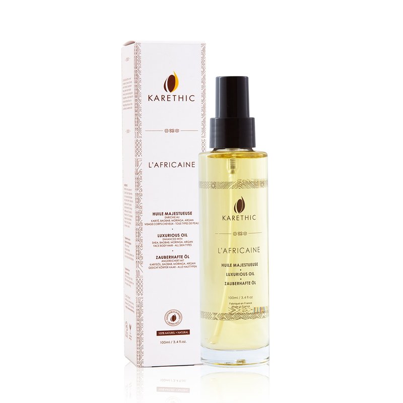 Karethic Caroline Royal Top Moisturizing Oil 100ml - เอสเซ้นซ์/แอมพูล - แก้ว 