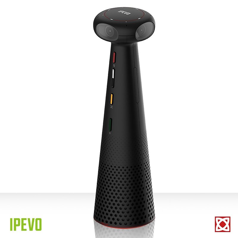 IPEVO TOTEM 360 Immersive Conference Camera/Mic Speaker - Gadgets - Plastic Black
