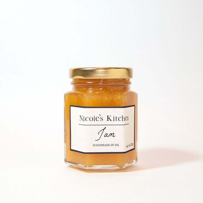 菠蘿薑配粉紅胡椒果醬 Pineapple Ginger & Pink peppercorn Jam - 果醬/抹醬 - 新鮮食材 白色
