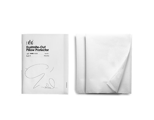 :dc 克微粒口罩 :dc 克螨膜 - 防螨、阻黴菌、防水枕頭保護套