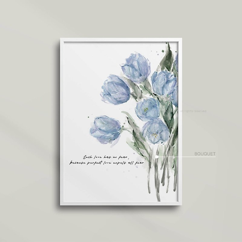 Blue Tulips PNG - ภาพวาดพอร์ทเทรต/ภาพวาด/ภาพประกอบดิจิทัล - วัสดุอื่นๆ 