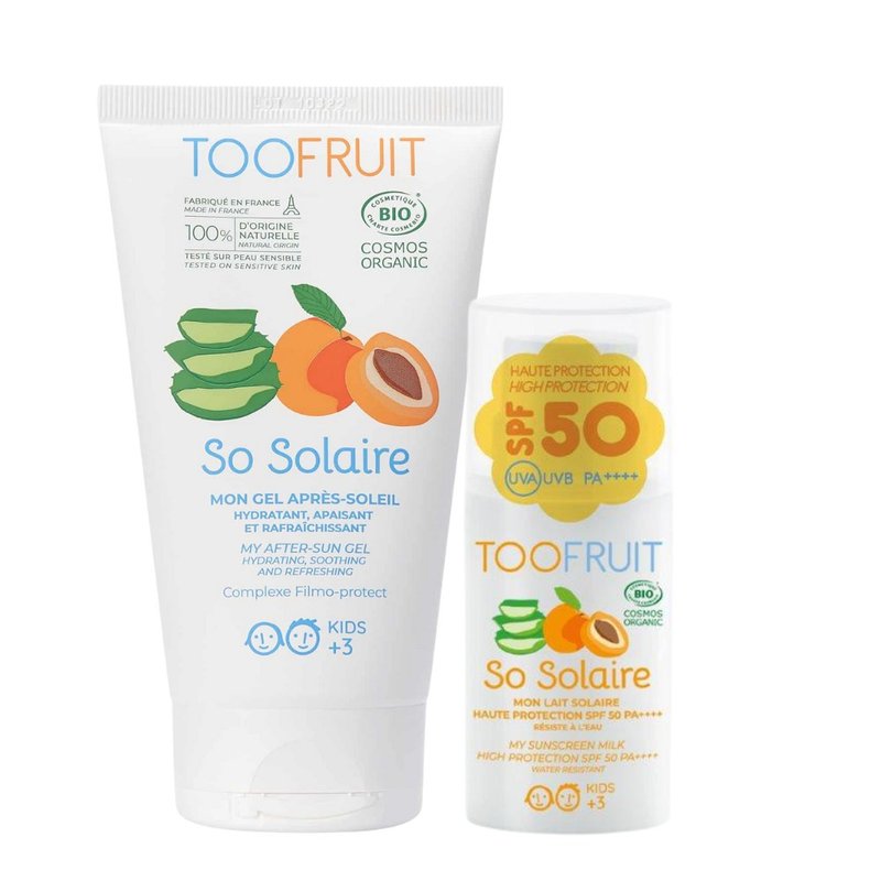 Toofruit SPF50 sunscreen and after-sun soothing set - Lotions - Other Materials White